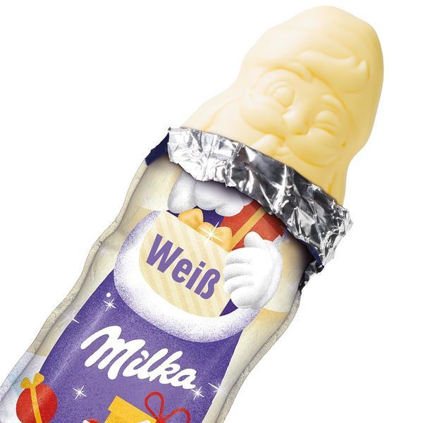 Дед Мороз Milka Santa White 100 г 97 фото