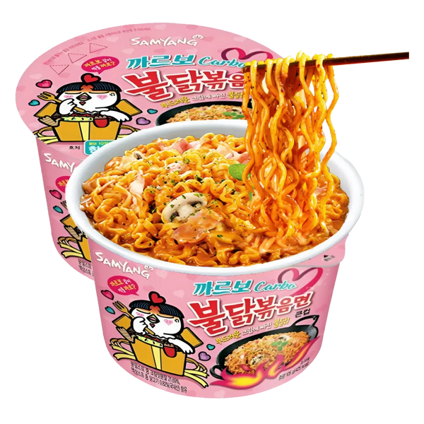 Лапша Samyang Buldak Carbonara Cup 80 г 98 фото