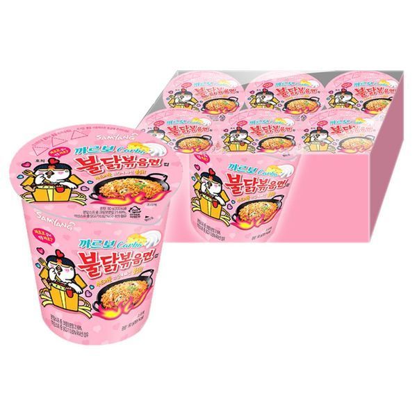 Лапша Samyang Buldak Carbonara Cup 80 г 98 фото