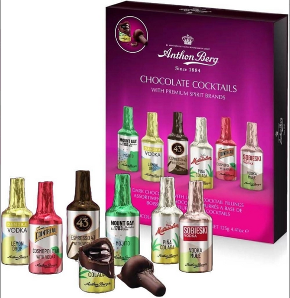 Шоколадні цукерки Anthon Berg Chocolate Cocktails 125 г 51 фото