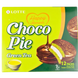 Печенье Lotte Choco Pie Green Tea 336 г (Зелёный чай в шоколаде, 12 штук) 2 фото 1