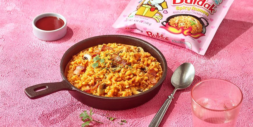 Локшина Samyang Buldak Carbonara Hot Chicken 130 г 201 фото