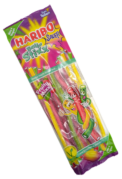 Жувальні цукерки Haribo Balla Stixx Saver Fruity Mixx 169 фото