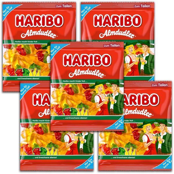 Желейные конфеты Haribo Almdudler Малина Бузина 160 г 119 фото