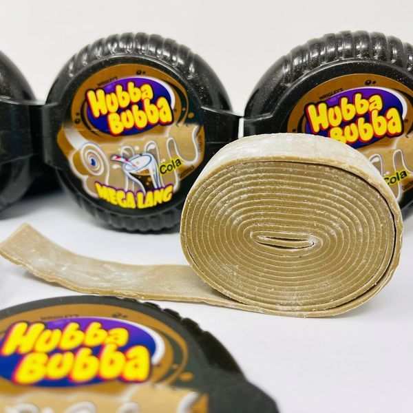 Жевательная резинка Hubba Bubba Mega Long Tape Cola 56 г 121 фото