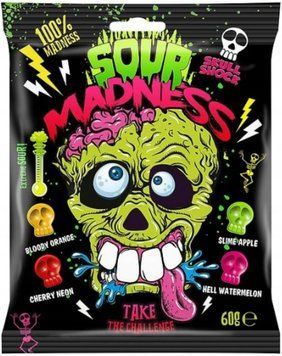 Кислые леденцы Argo Sour Madness 60 г  123 фото