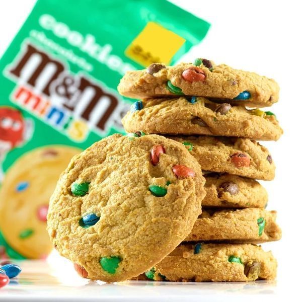Печенье M&M&rsquo;s Cookies Chocolate Minis 180 г 74 фото