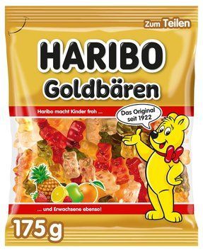 Желейные конфеты Haribo GoldBaren 175 г 125 фото