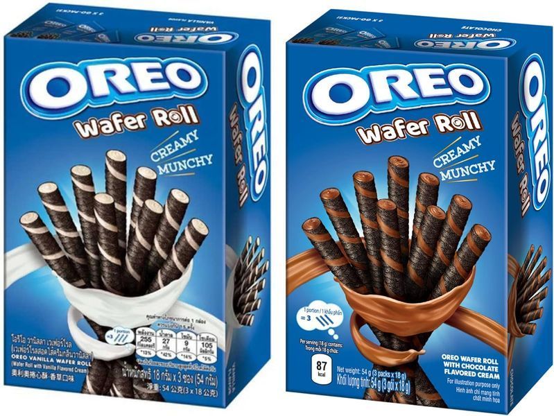 Вафельные трубочки Oreo с ванилью 54 г 189 фото
