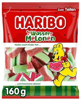 Желейные конфеты Haribo Wasser Melonen 160 г 137 фото