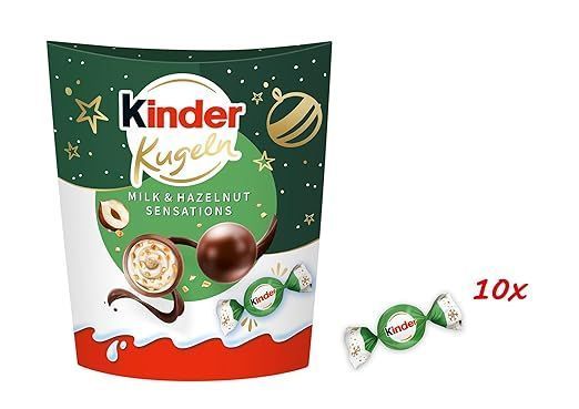 Шоколадні цукерки Kinder Choco Balls Hazelnut 90 г 44 фото